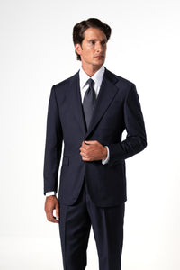 Fil a fil Stone Gray Wool Suit