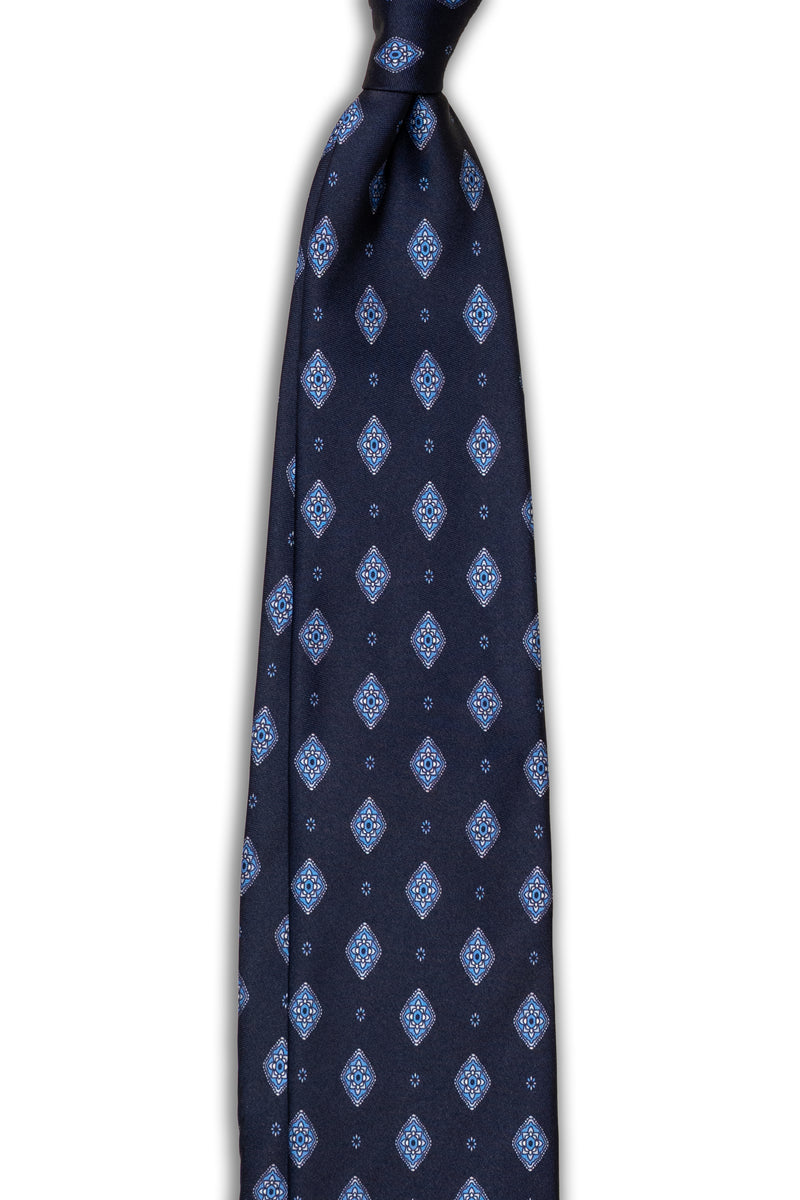 Corbata Special Diamonds Navy