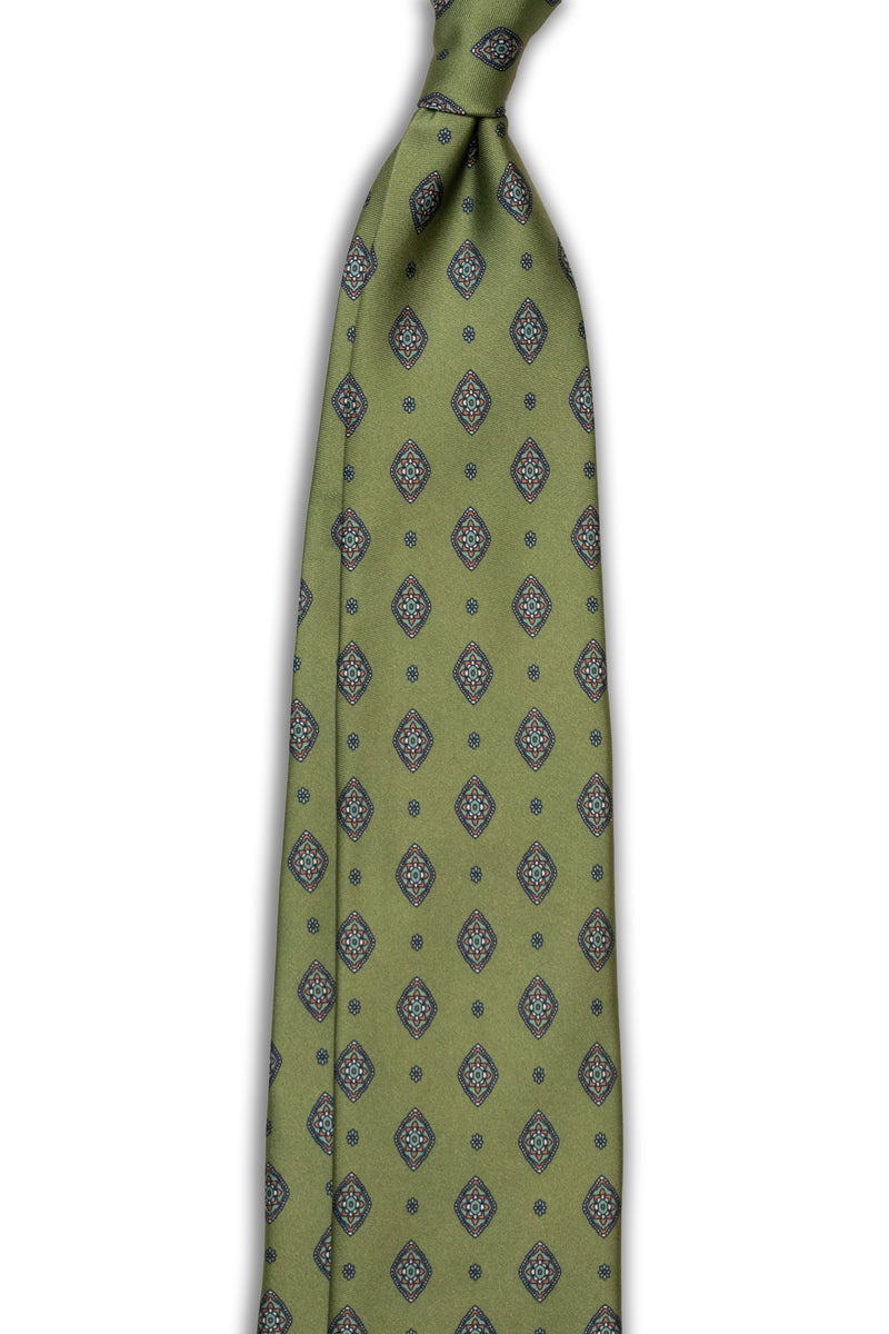 Corbata Special Diamonds Green