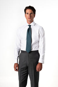 Light Oxford White Business Shirt