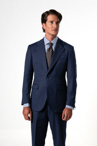 Fil a fil Stone Gray Wool Suit