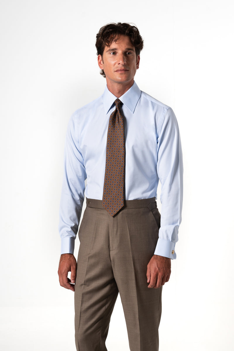 Bambu Light Blue Business Shirt
