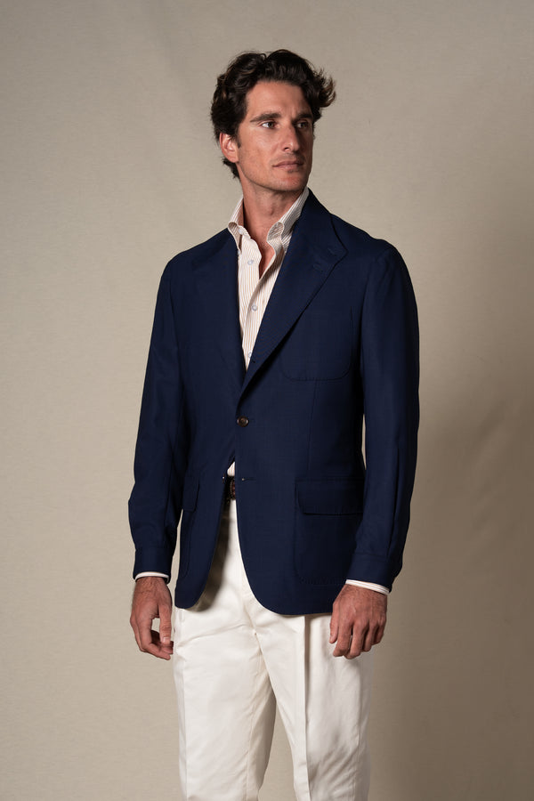 Navy Wool Teba