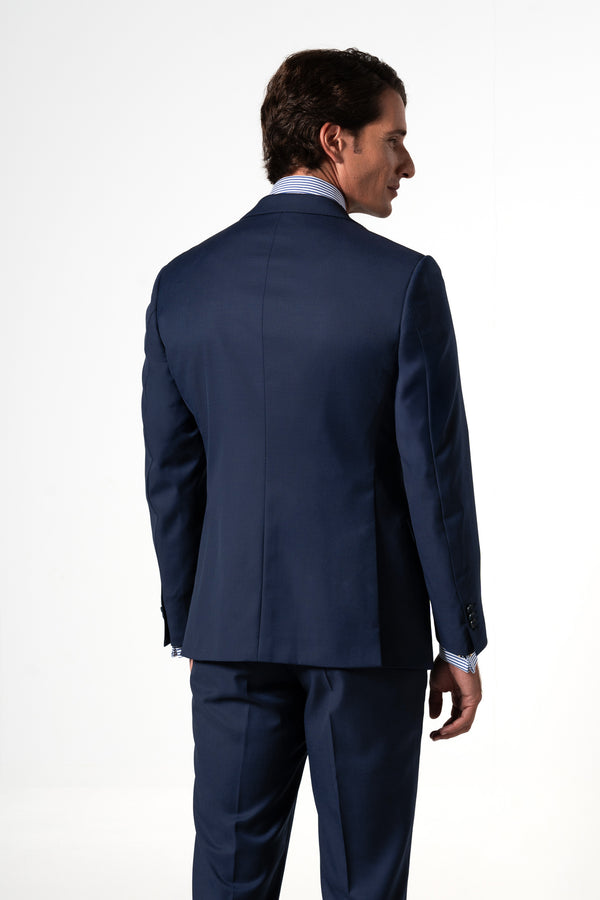 Fil a fil Stone Gray Wool Suit
