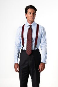 Herringbone Light Blue Business Shirt