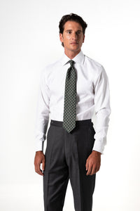 Plain Bambu White Business Shirt