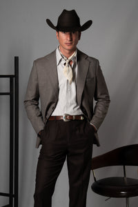 Moulin Beige Wool Blazer - Blazer a medida BUND