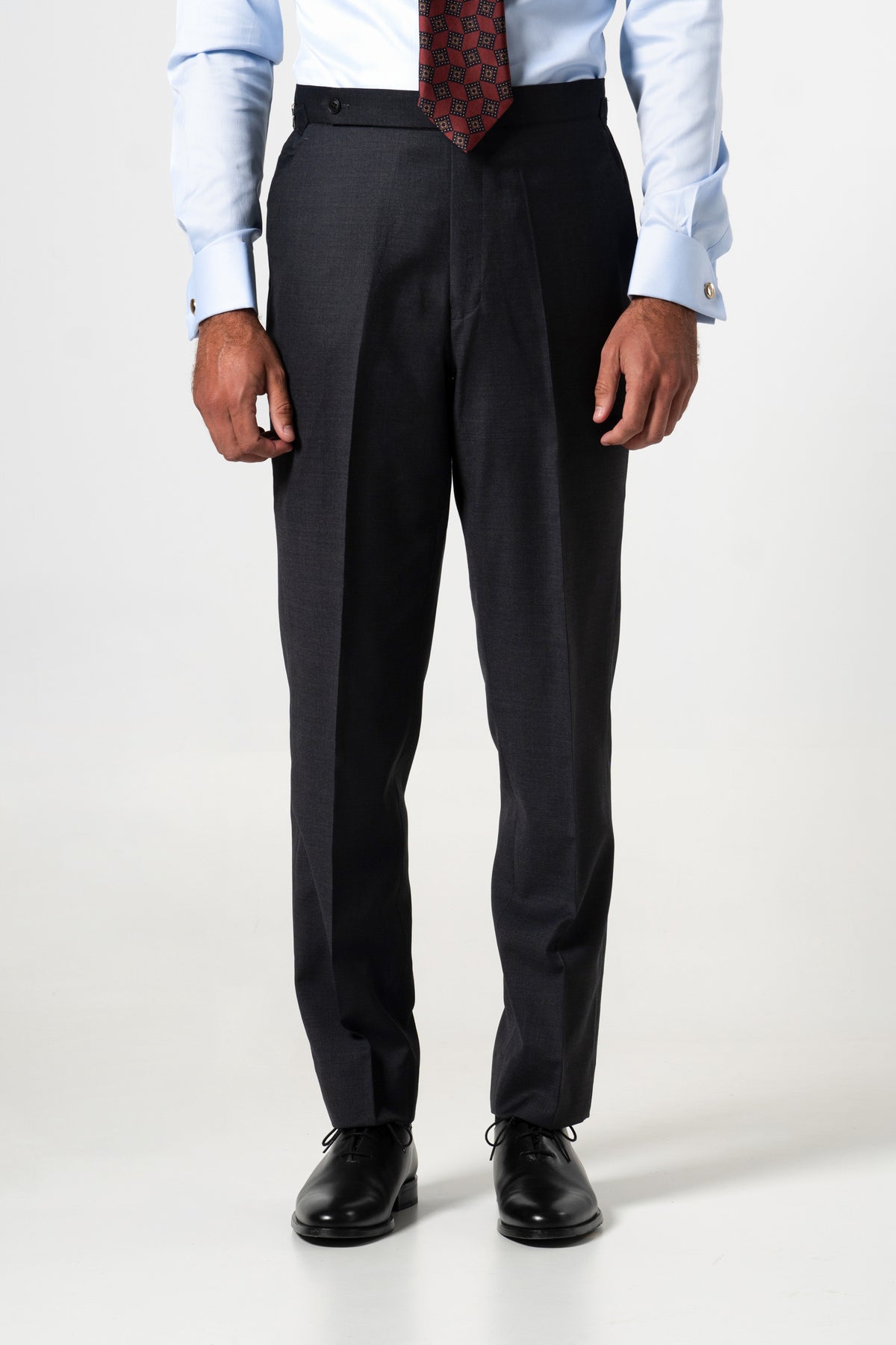 Fil a fil Stone Gray Wool Suit
