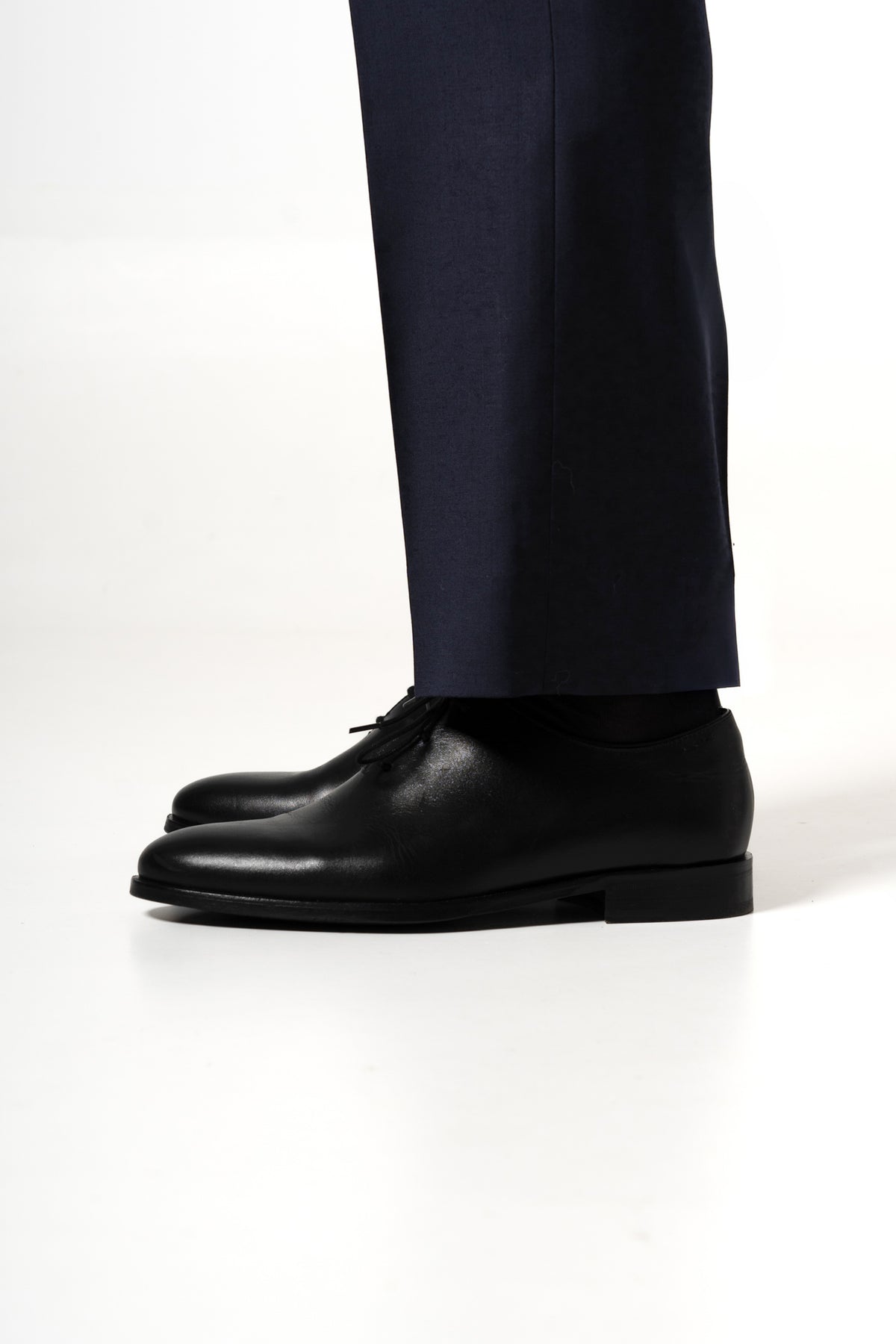 Plain Wool Navy 3-Piece Suit