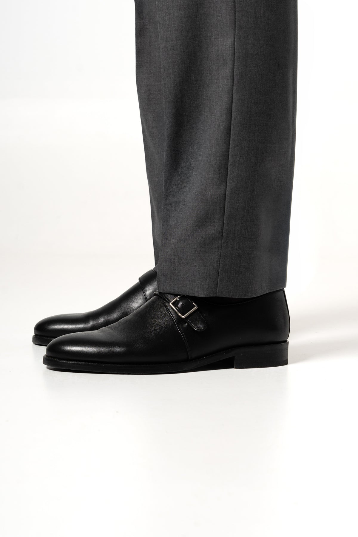 Fil a fil Stone Gray Wool Suit
