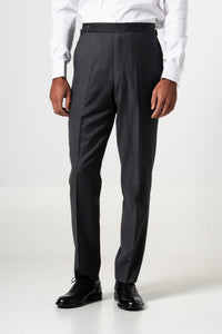 Fil a fil Stone Gray Wool Suit
