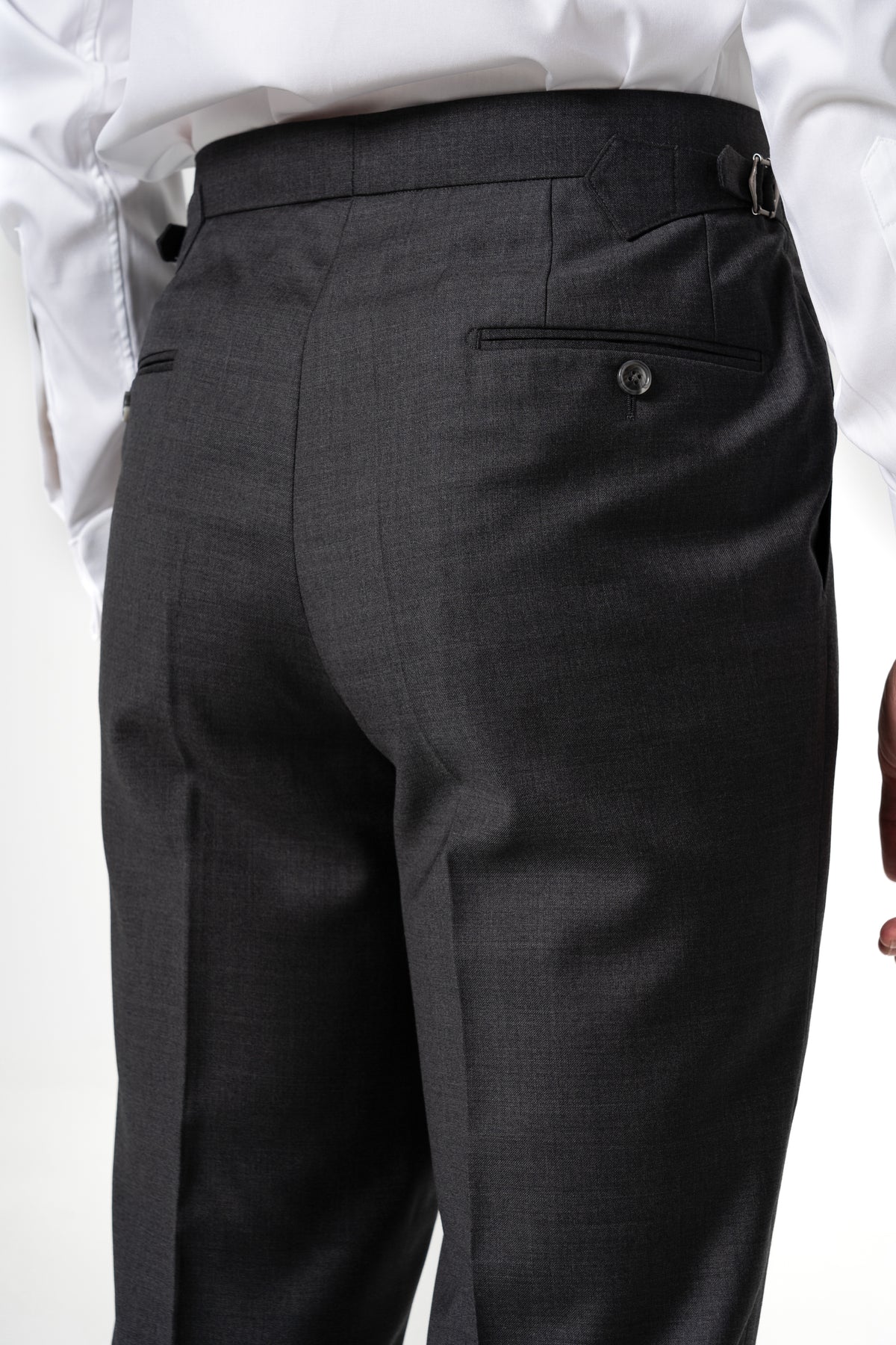 Fil a fil Stone Gray Wool Suit