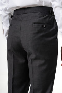 Fil a fil Stone Gray Wool Suit