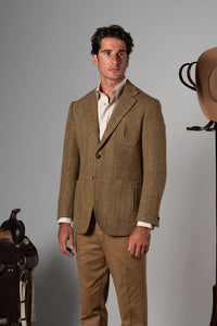 Mustard Tweed Blazer - Blazer a medida BUND