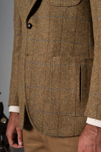 Mustard Tweed Blazer - Blazer a medida BUND
