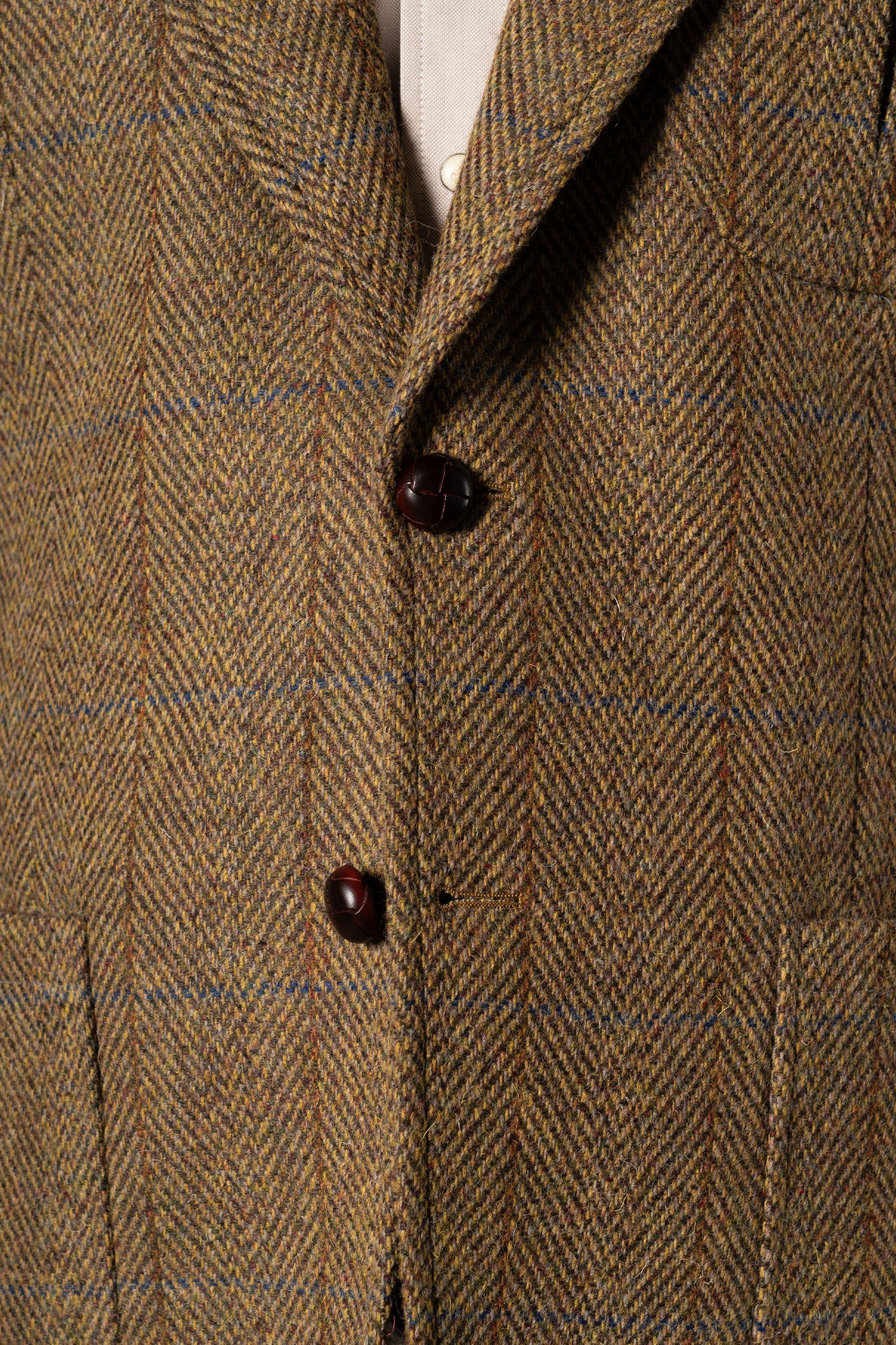 Mustard Tweed Blazer - Blazer a medida BUND