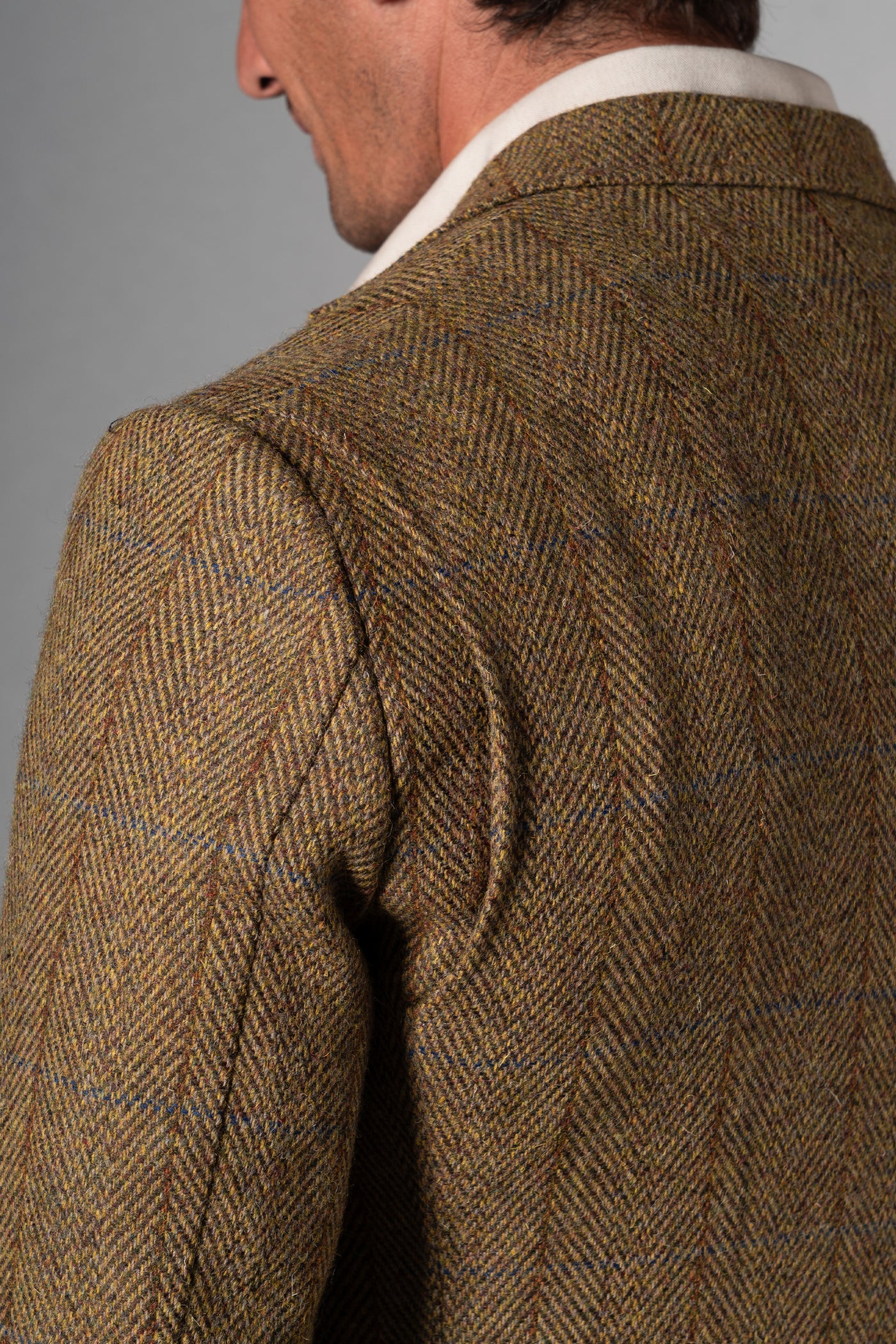 Mustard Tweed Blazer - Blazer a medida BUND