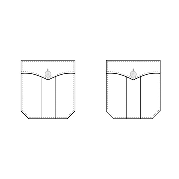 Double with flap