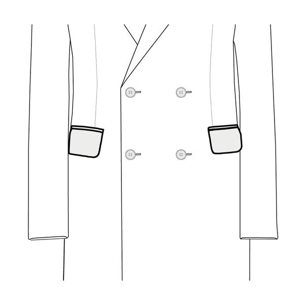 Straight with flap