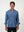 Linen Mao Shirt Blue Denim