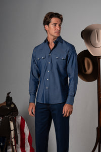 Denim Blue Shirt