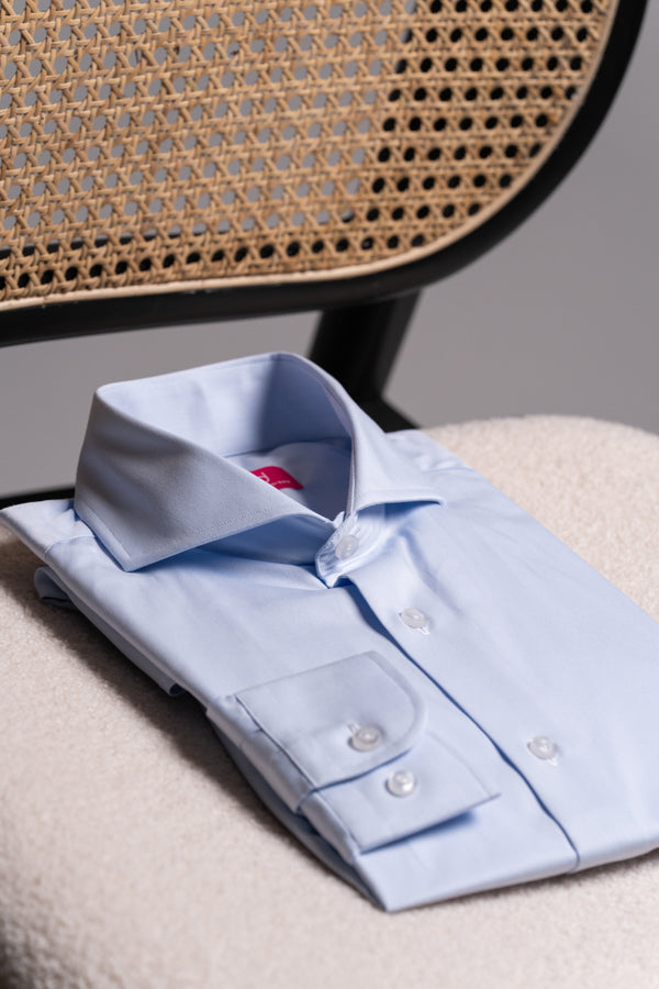 Camisa Twill Celeste - Camisa BUND