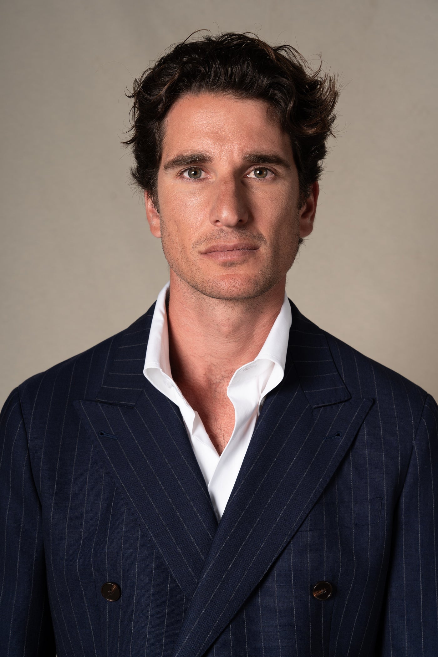 Navy Stripes Suit — vista alternativa 4, BUND Costa Vice Spring Summer 26