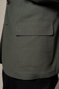 Light Green Wool Teba — vista alternativa 3, BUND Costa Vice Spring Summer 26