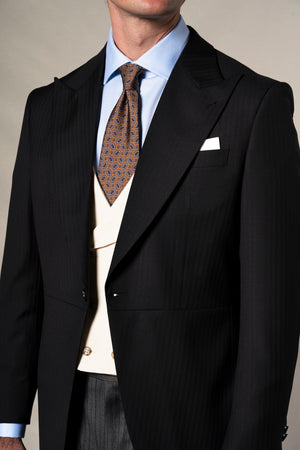 Classic Morning Suit Beige Vest - Chaqué BUND
