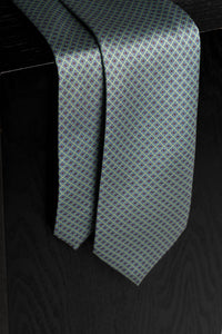 Corbata Roman Circus green de seda - BUND