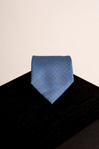 Corbata Jasmine light blue de seda - BUND