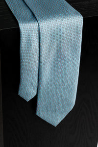 Corbata Stirrups Light Blue de seda - BUND