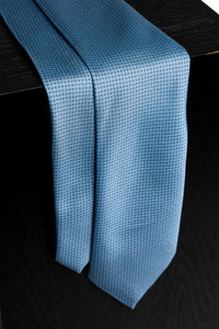 Corbata Diamond Ceremony Light Blue de seda - BUND