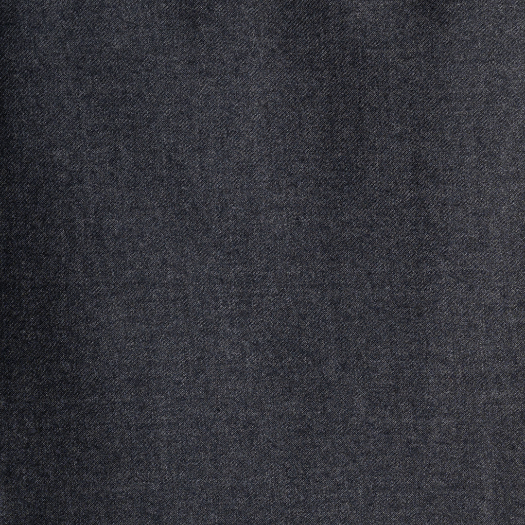 Flannel Stone Grey Wool Casual Cargo Pants