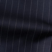 Stripes Dark Navy Wool Suit - Traje a medida BUND