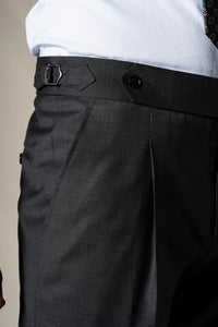 Middle Grey 3 Pieces Suit - Traje a medida BUND