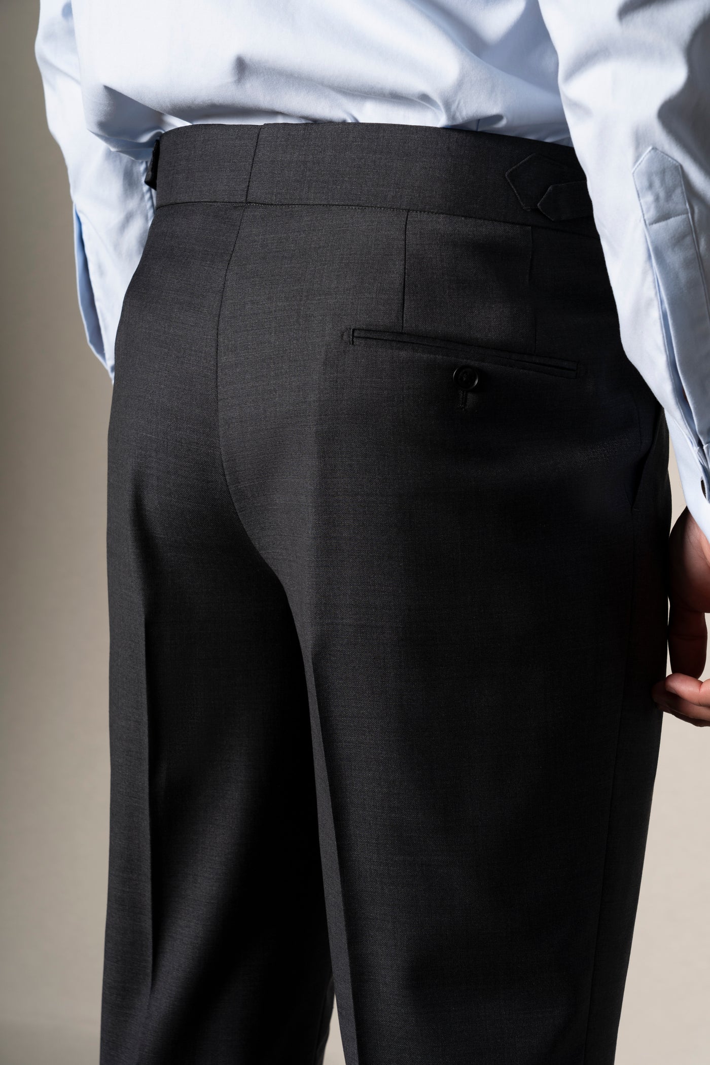 Middle Grey 3 Pieces Suit - Traje a medida BUND