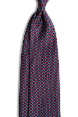 Corbata Roman Circus Burgundy de seda - BUND