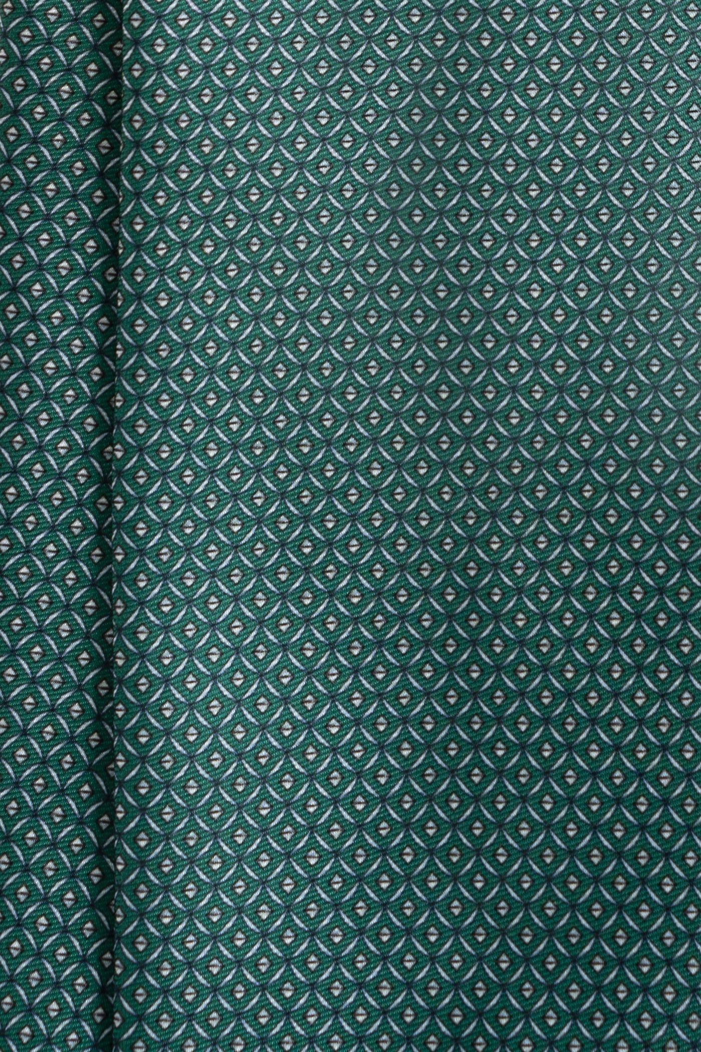 Corbata Diamond Ceremony Green de seda - BUND