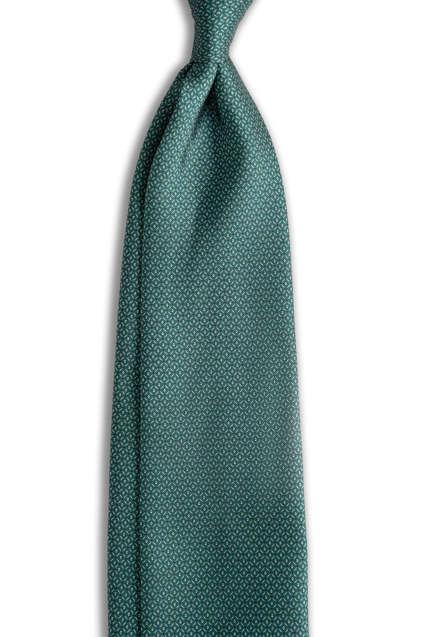 Corbata Diamond Ceremony Green de seda - BUND