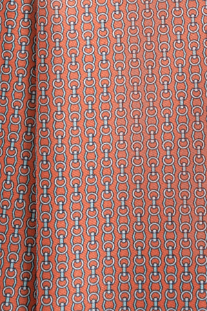 Corbata Stirrups Light Orange de seda - BUND