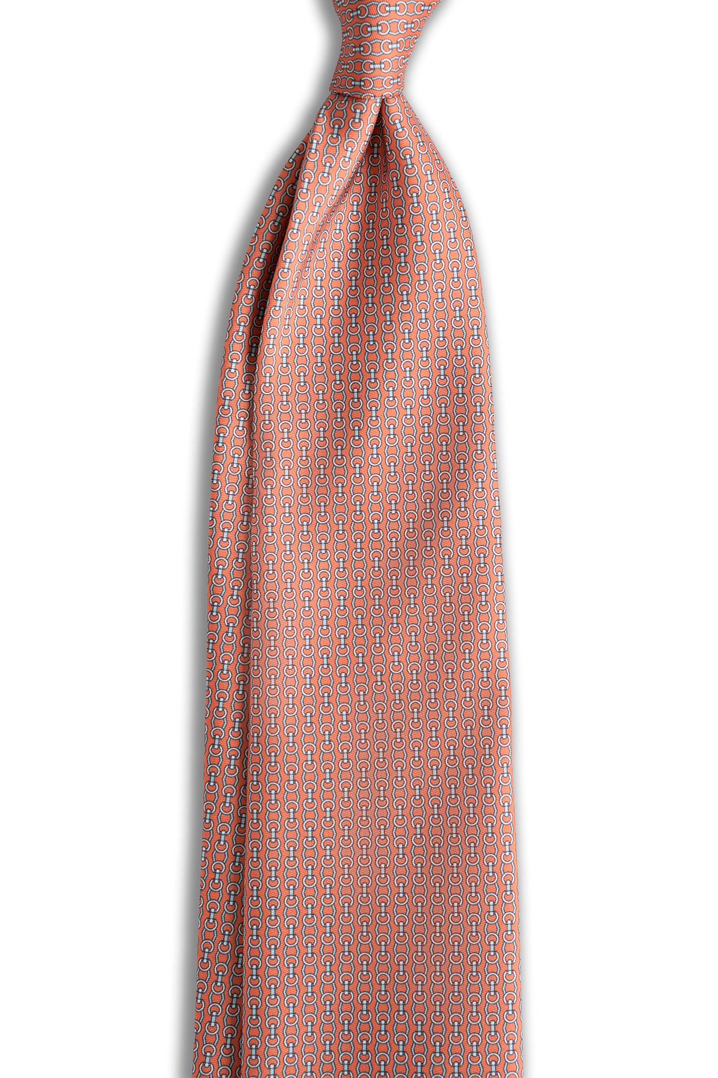 Corbata Stirrups Light Orange de seda - BUND