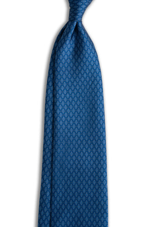 Corbata Old Diamond Navy Blue de seda - BUND