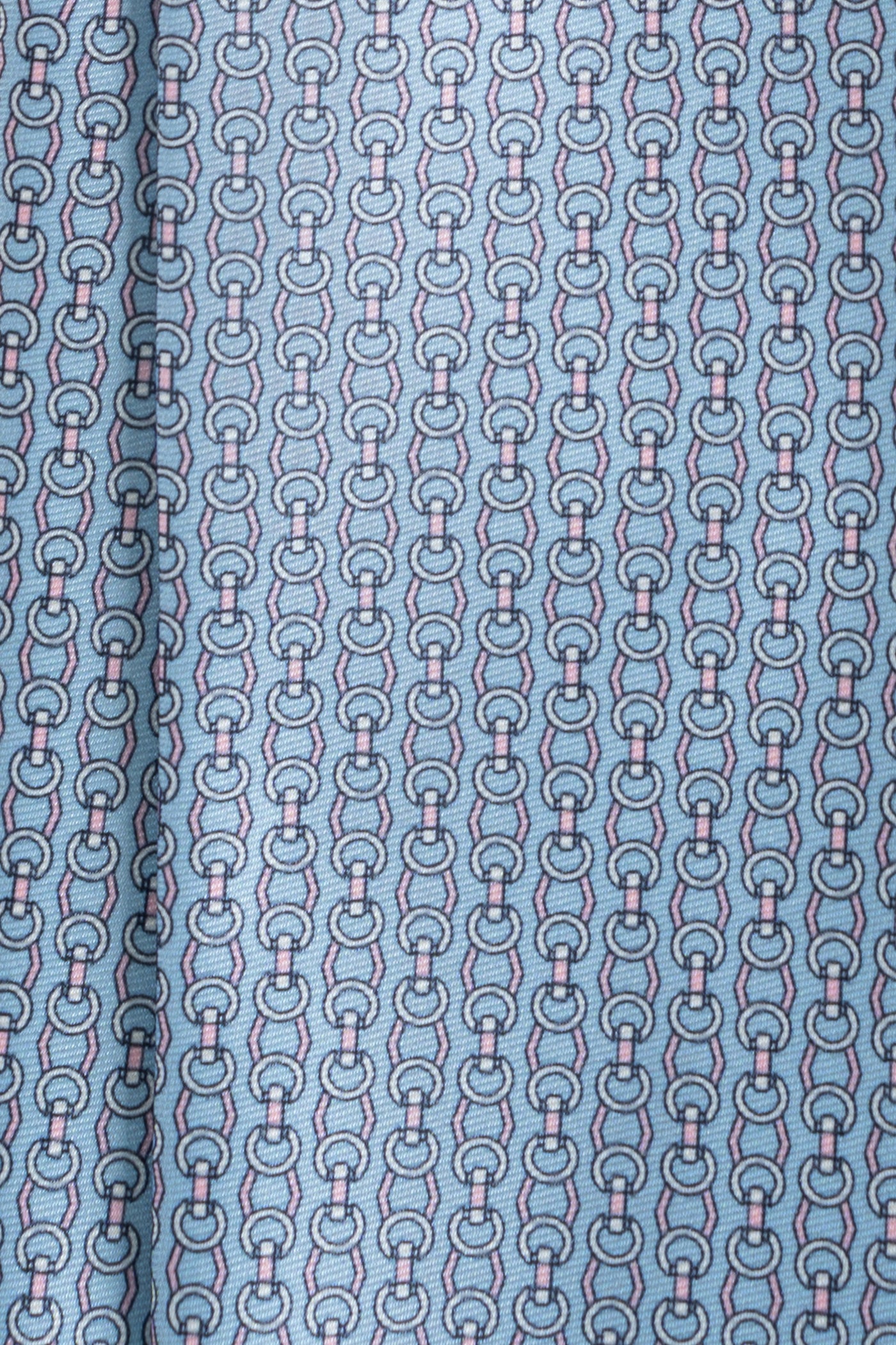 Corbata Stirrups Light Blue de seda - BUND