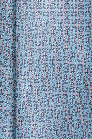 Corbata Stirrups Light Blue de seda - BUND