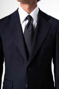Fil a fil Stone Gray Wool Suit