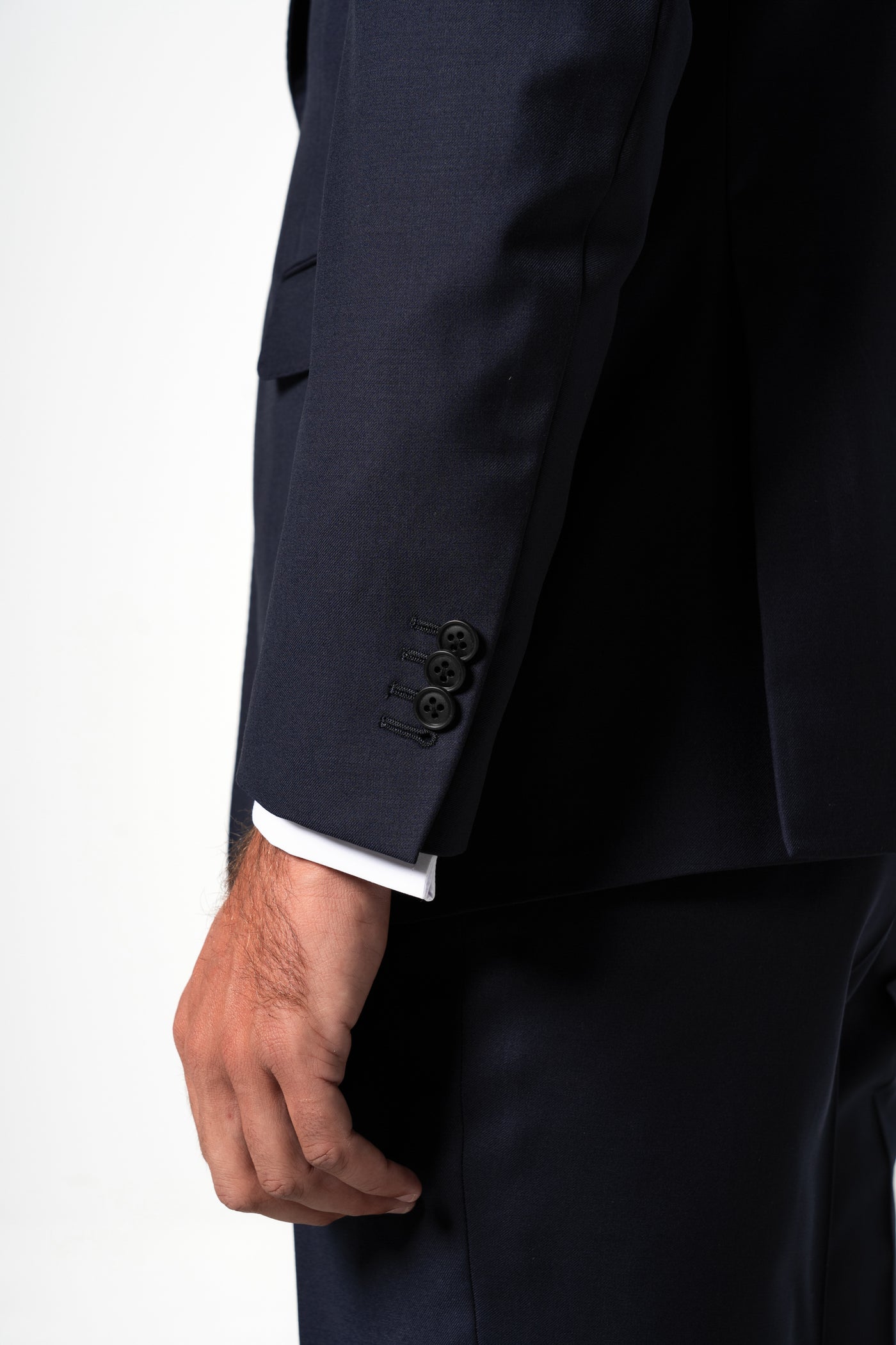 Fil a fil Stone Gray Wool Suit
