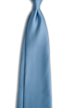 Corbata Diamond Ceremony Light Blue de seda - BUND