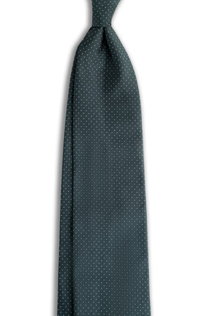 Corbata Topos Verde de seda - BUND