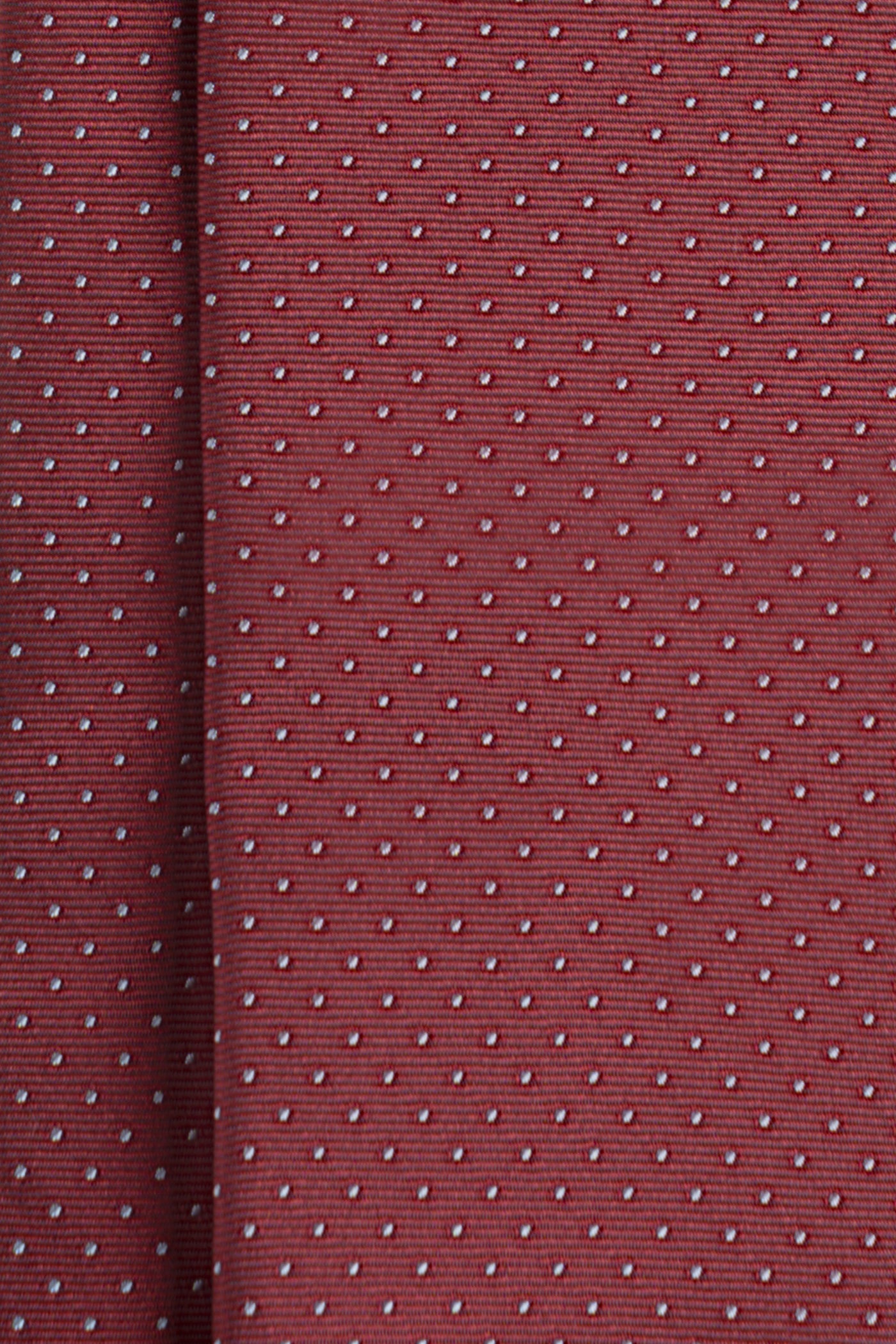 Corbata Topos Rojo de seda - BUND